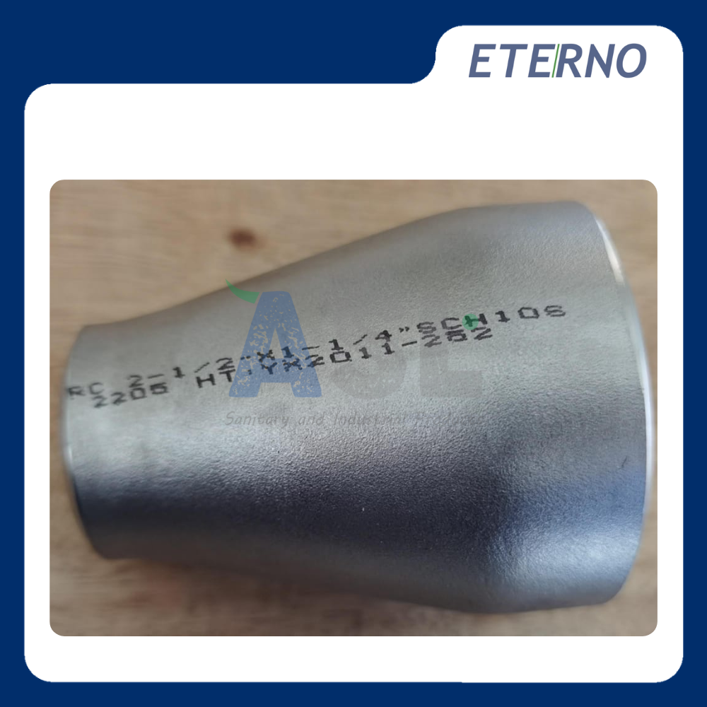 ETERNO Concentric Reducer BW ASME B16.9 – Fitting Sambungan Pipa Stainless Steel - Image 3