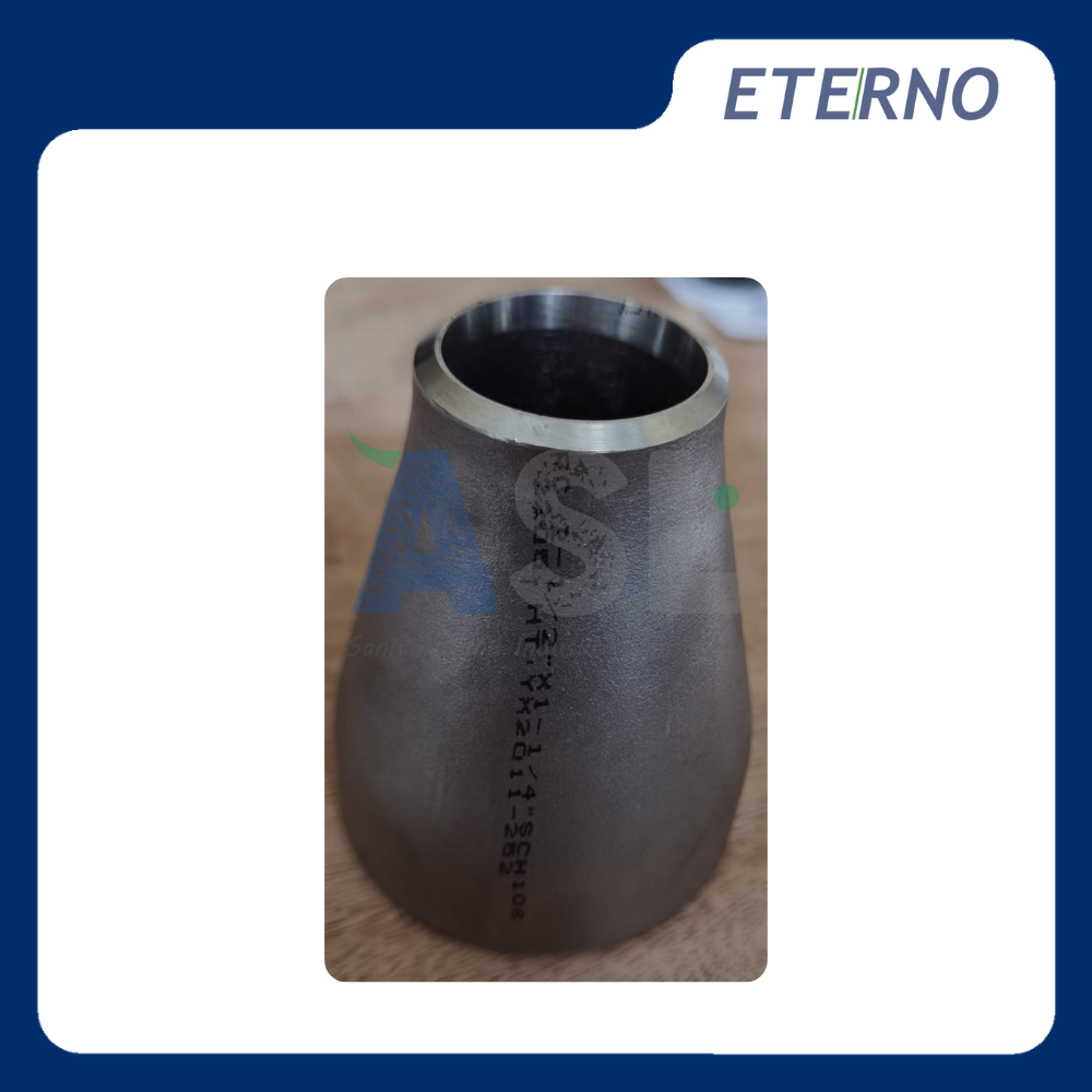 ETERNO Concentric Reducer BW ASME B16.9 – Fitting Sambungan Pipa Stainless Steel - Image 4