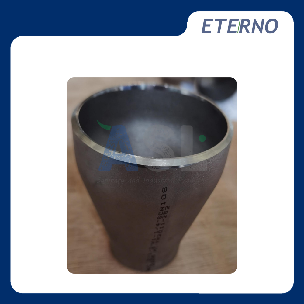 ETERNO Concentric Reducer BW ASME B16.9 – Fitting Sambungan Pipa Stainless Steel - Image 5